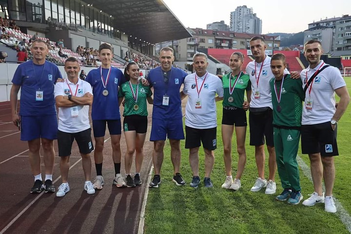 Izvanredan početak za atletičare Novog Pazara na MOSI